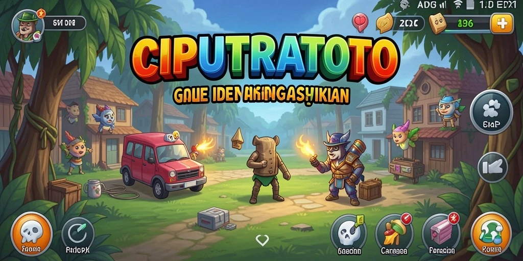 Tampilan gameplay <strong>CIPUTRATOTO</strong> yang mengasyikkan dan penuh warna.