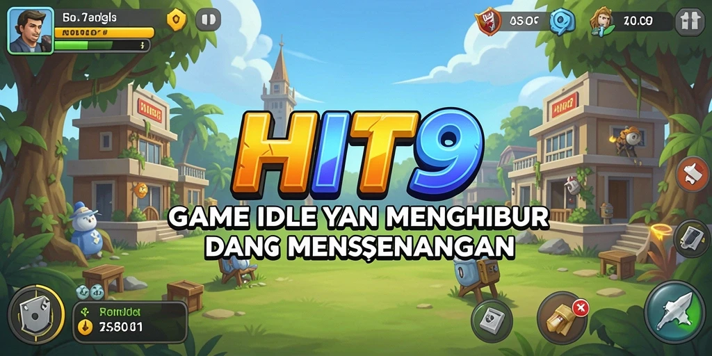 Tampilan gameplay HIT9 yang menarik dan penuh warna.