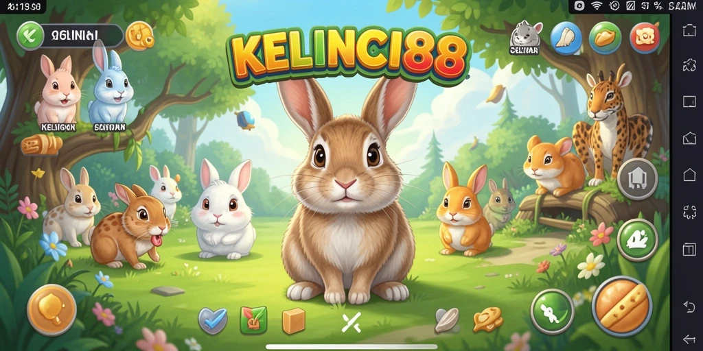 Gameplay menarik dengan kelinci lucu dan interaksi mendalam.