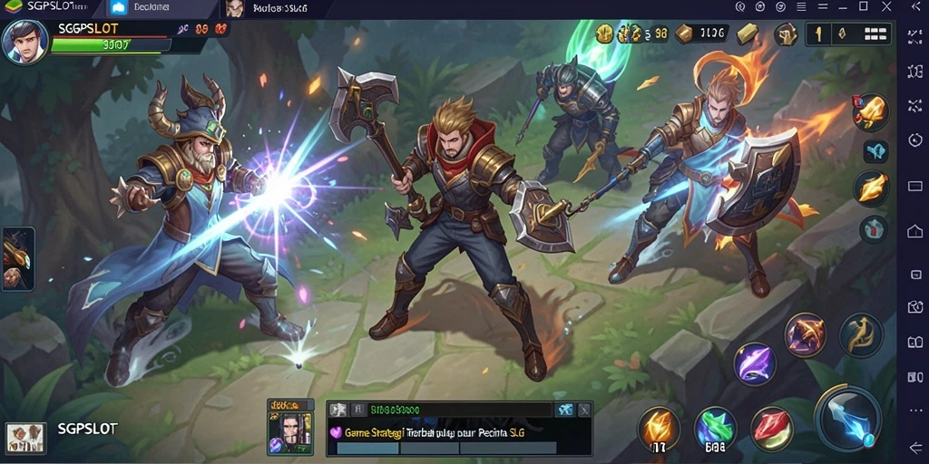 Tampilan gameplay SGPSLOT yang seru dan menantang.